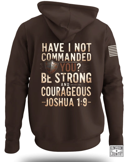 Be Strong And Courageous Hoodie