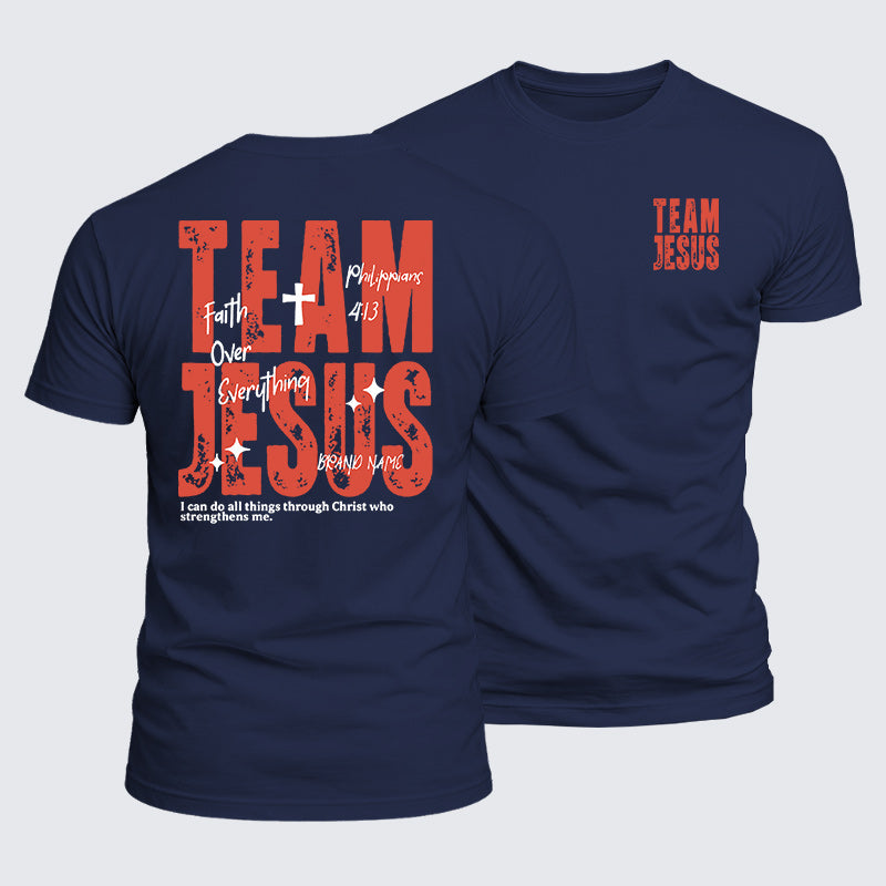Luxe Mercerized Cotton Tee - Team Jesus