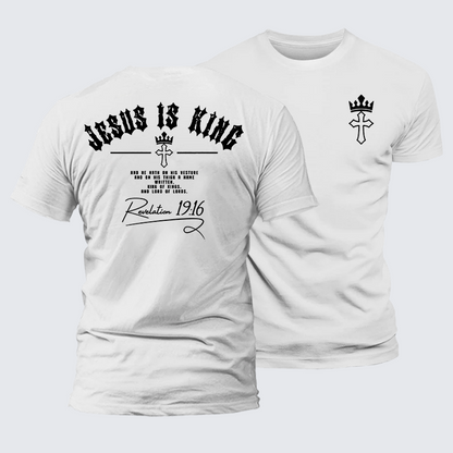 Luxe Mercerized Cotton Tee - Jesus Is King