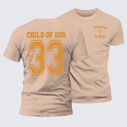 Luxe Mercerized Cotton Tee - Redeemed By Grace