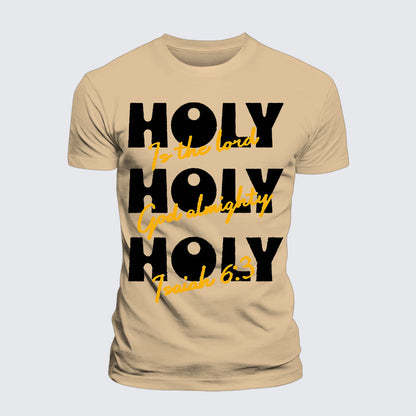 Luxe Mercerized Cotton Tee - Holy Holy Holy