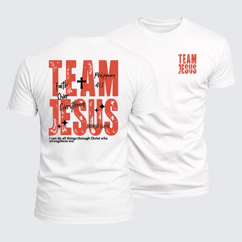 Luxe Mercerized Cotton Tee - Team Jesus