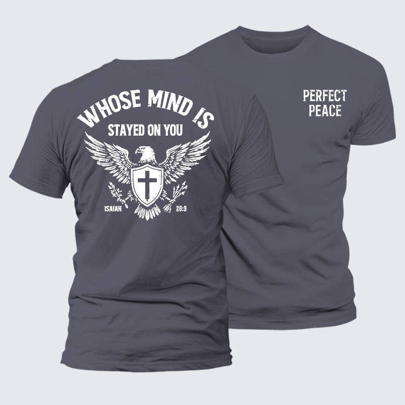 Luxe Mercerized Cotton Tee - Perfect Peace