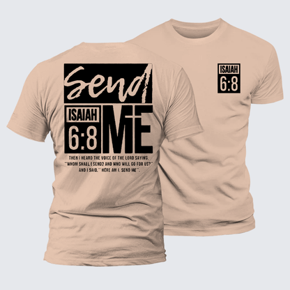 Luxe Mercerized Cotton Tee - Send Me