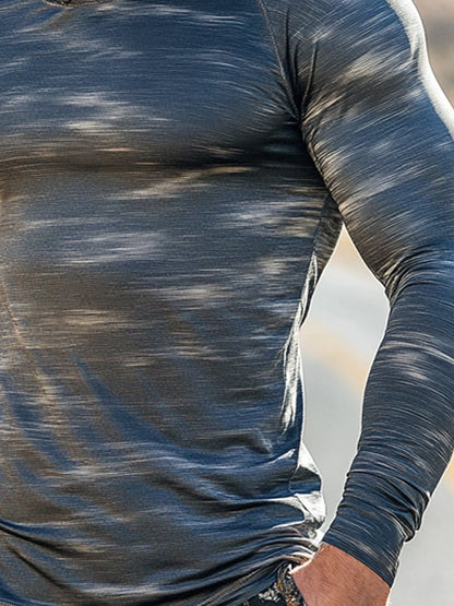 Men's Outdoor Sun Protection Breathable Cool Hooded Sun Protection Long Sleeve Top