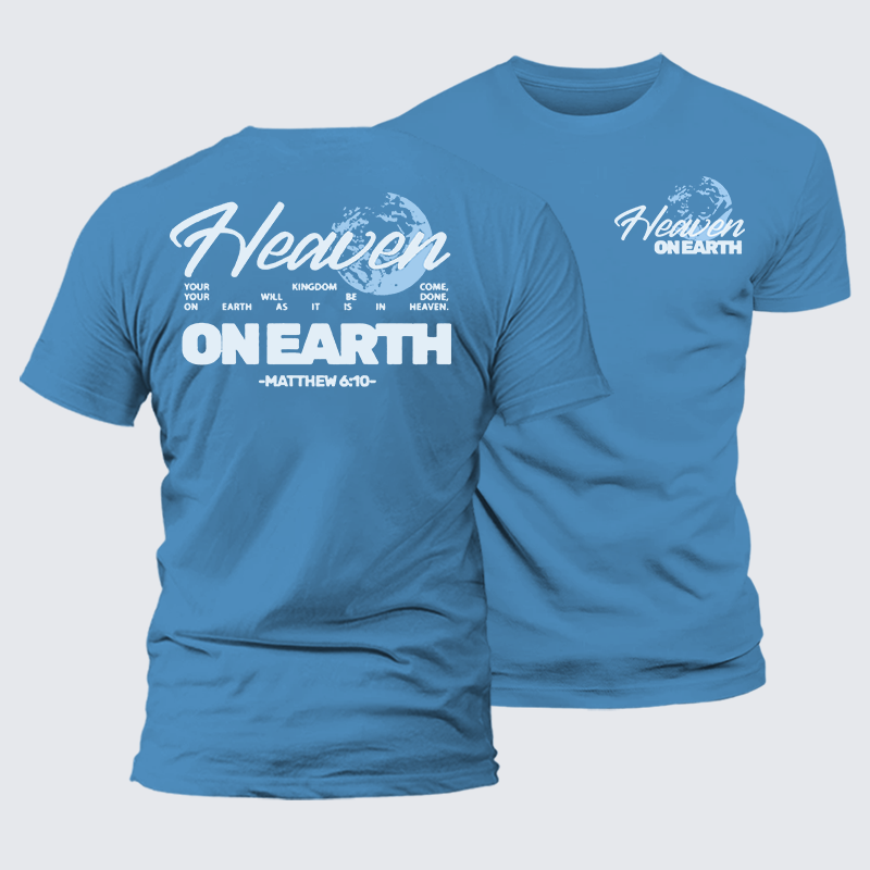 Luxe Mercerized Cotton Tee - Heaven On Earth