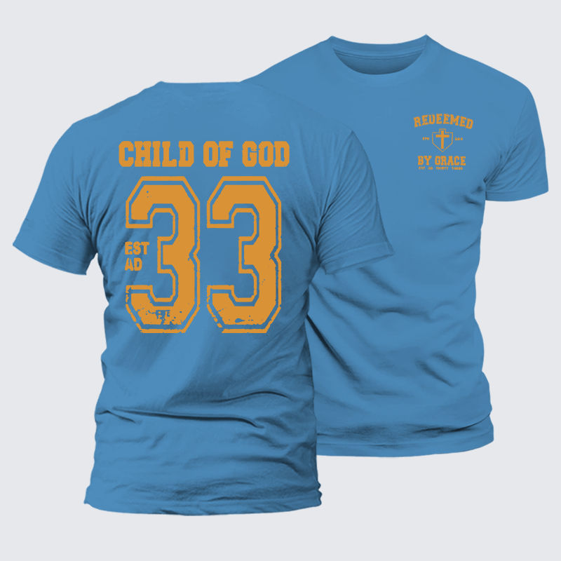 Luxe Mercerized Cotton Tee - Redeemed By Grace