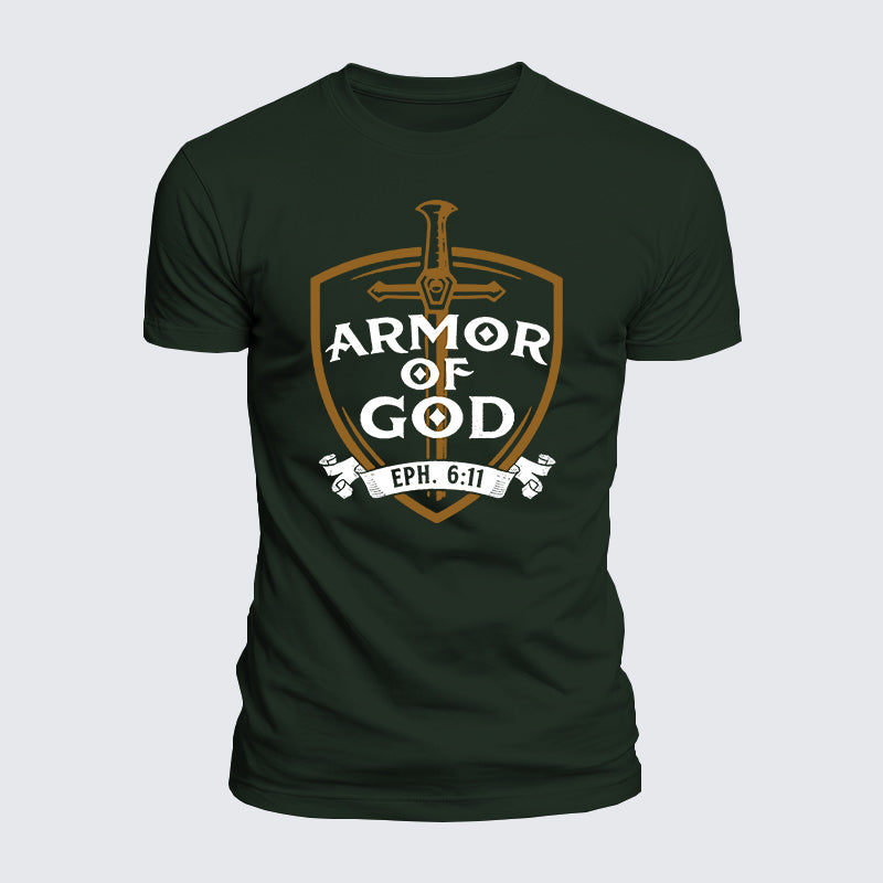 Luxe Mercerized Cotton Tee - Armor Of God