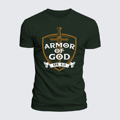 Luxe Mercerized Cotton Tee - Armor Of God