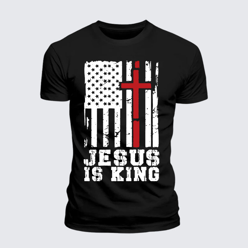 Luxe Mercerized Cotton Tee - Jesus Is King