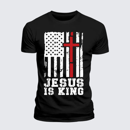 Luxe Mercerized Cotton Tee - Jesus Is King