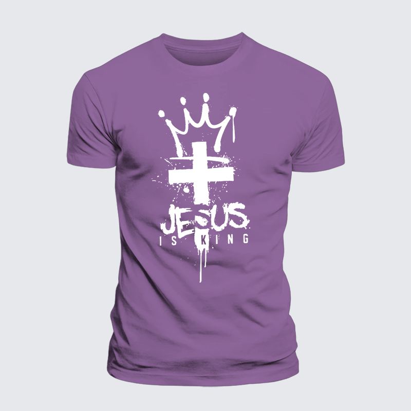 Luxe Mercerized Cotton Tee - Jesus Is King