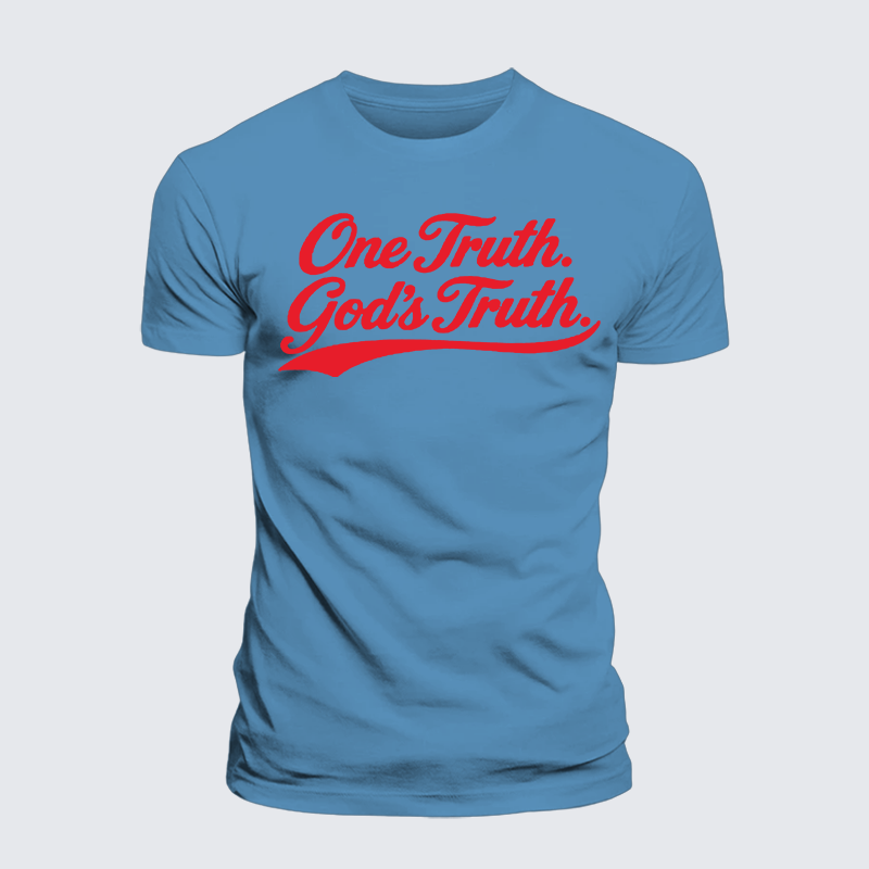 Luxe Mercerized Cotton Tee - One Truth God's Truth