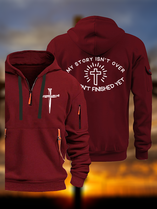 My Story Isn’t Over Jesus God Christian Zipper Hoodies