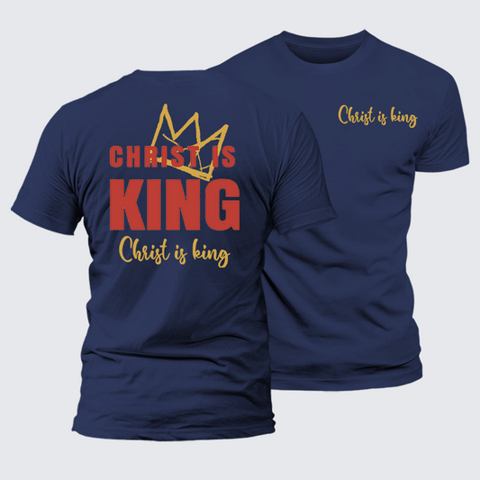 Luxe Mercerized Cotton Tee - Christ Is King