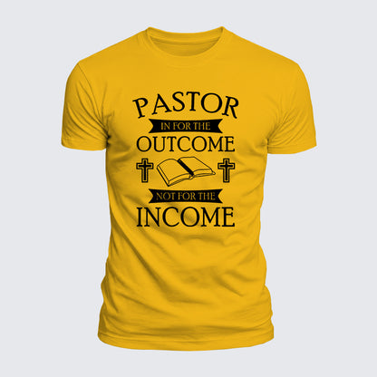 Luxe Mercerized Cotton Tee - Pastor In It For The Outcome