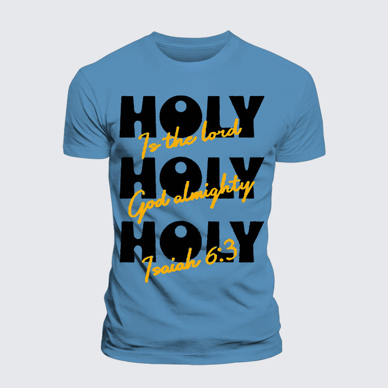 Luxe Mercerized Cotton Tee - Holy Holy Holy