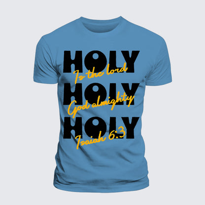Luxe Mercerized Cotton Tee - Holy Holy Holy