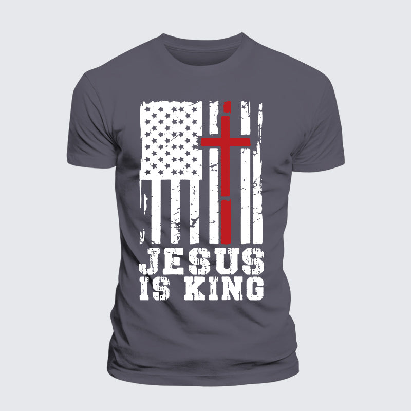 Luxe Mercerized Cotton Tee - Jesus Is King