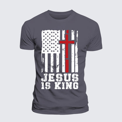 Luxe Mercerized Cotton Tee - Jesus Is King