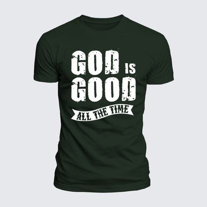 Luxe Mercerized Cotton Tee - God Is Good All The Time