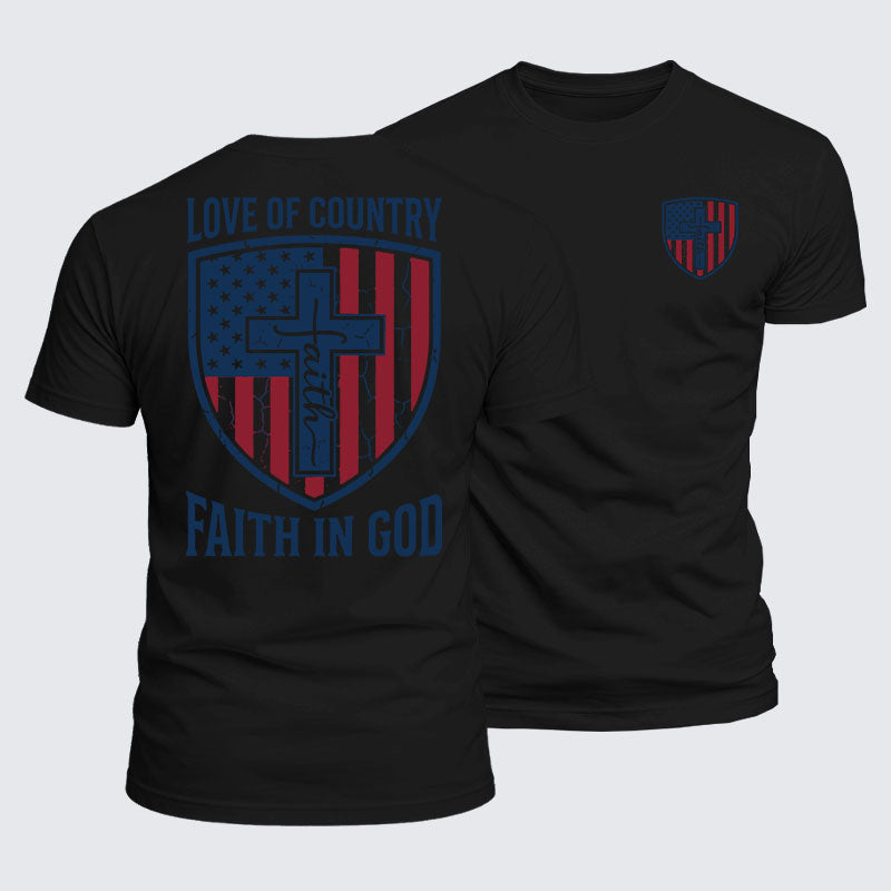 Luxe Mercerized Cotton Tee - Faith In God