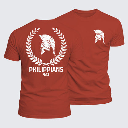 Luxe Mercerized Cotton Tee - PHILIPPIANS 4:13