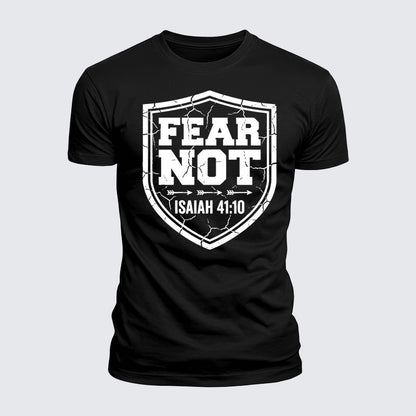 Luxe Mercerized Cotton Tee - Fear Not Isaiah 41:10