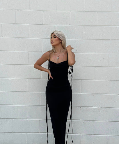 Backless Maxi Dress