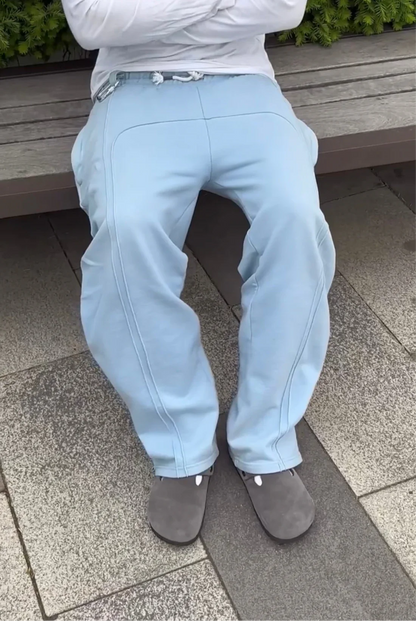 Men's Loose Fit Sweatpants with Drawstring