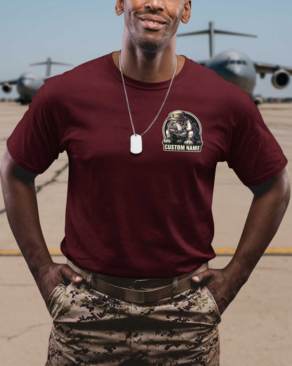 Once A Marine By Duty Forever A Warrior Of Christ By Faith T-Shirt
