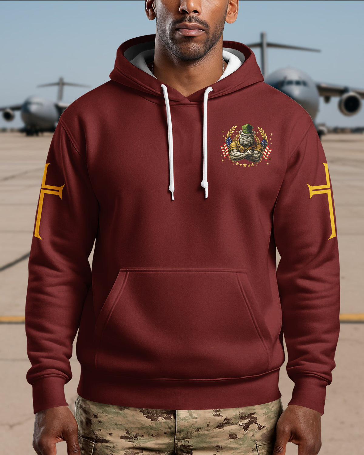 Once A Marine By Duty Forever A Warrior Of Christ By Faith Hoodie