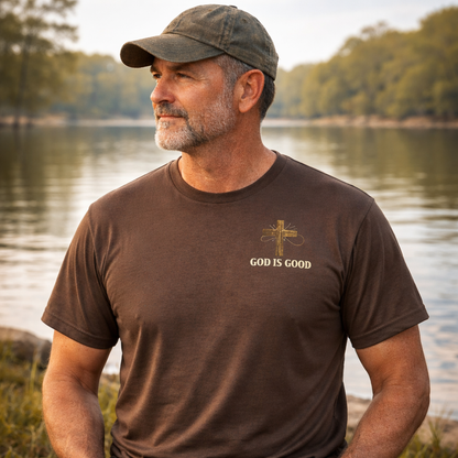 God Created Fishing And Jesus To Save My Soul T-Shirt