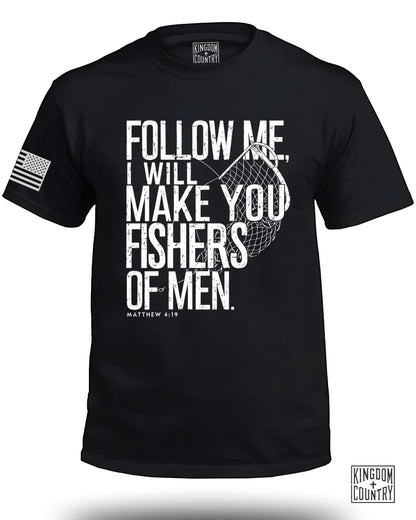 Follow Me Fishers of Men T-Shirts