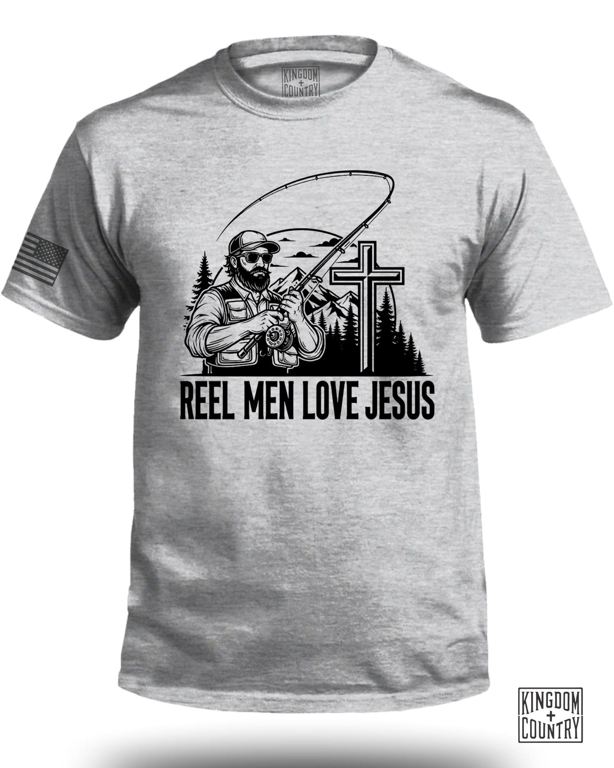 Reel Men Love Jesus T-Shirt