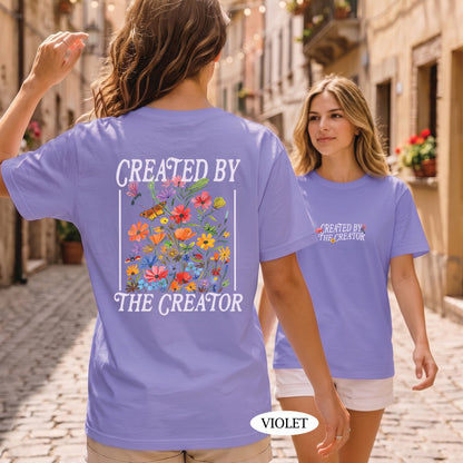 Created by the Creator Christian T-Shirt & Hoodie