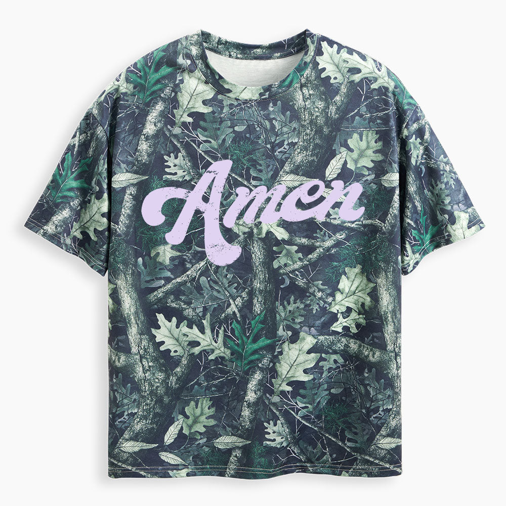Amen Christian Camo T-Shirt
