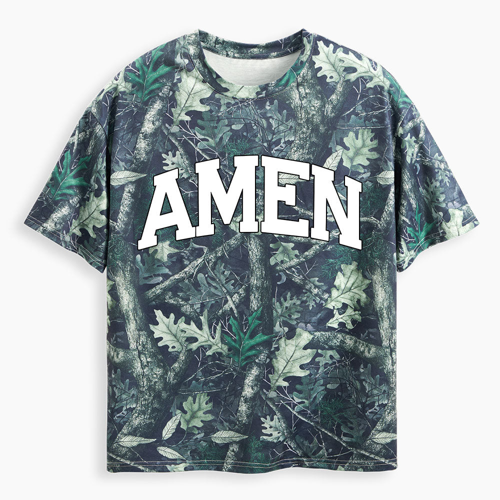 Amen Christian Camo T-Shirt