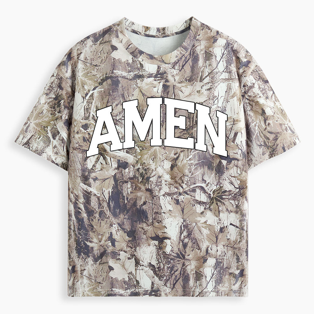 Amen Christian Camo T-Shirt