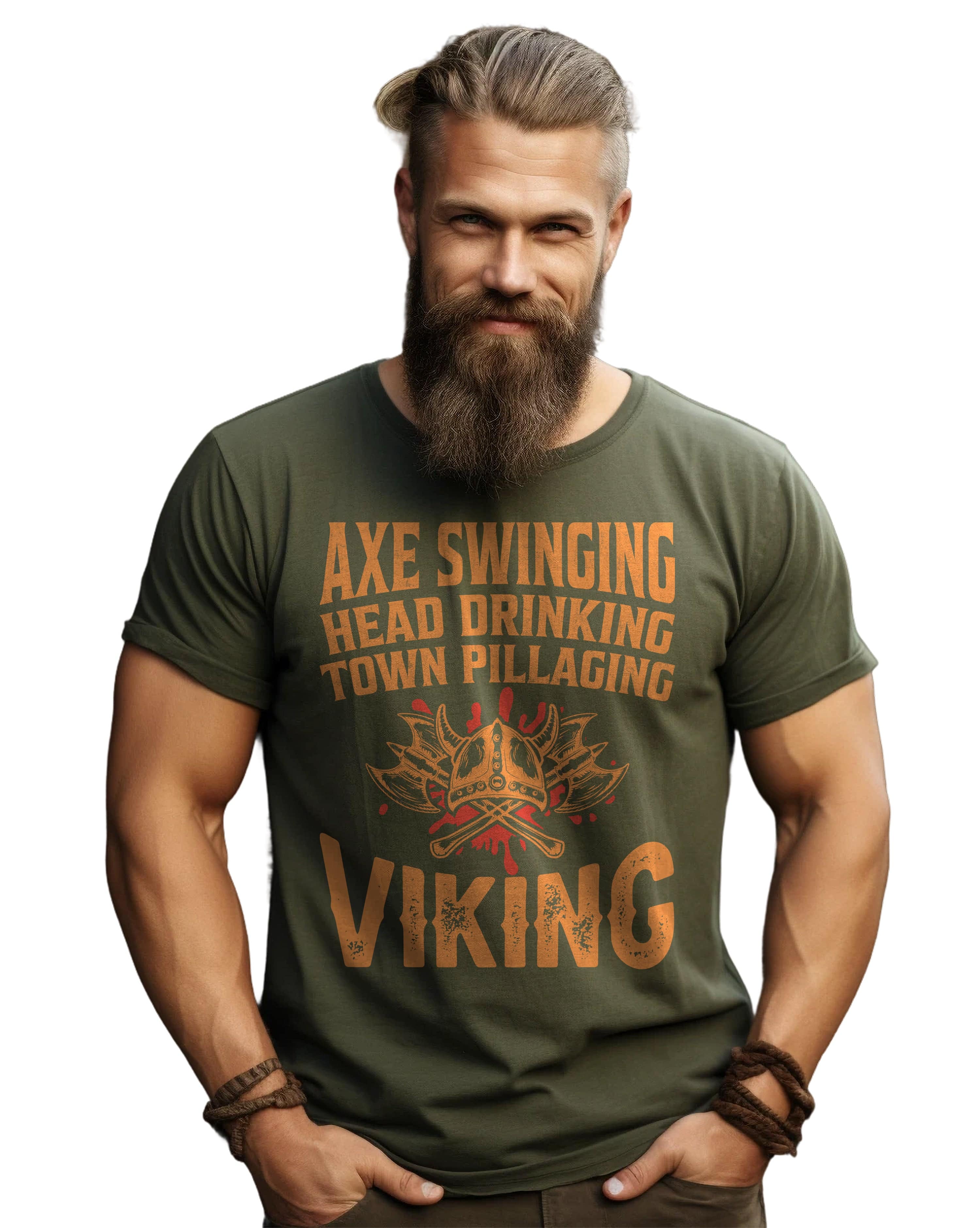 Axe Swinging Sumo T-Shirt