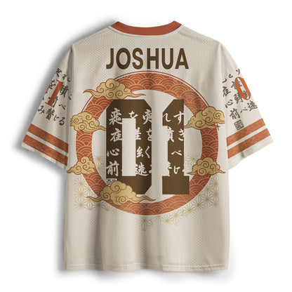 Be Strong And Courageous Christian Mesh Jersey