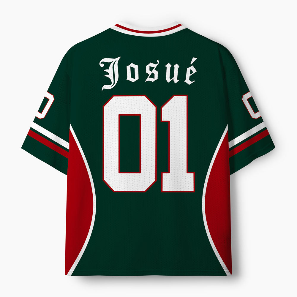 Be Strong And Courageous Christian Mesh Jersey