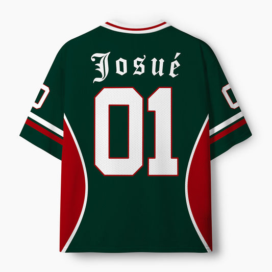 Be Strong And Courageous Christian Mesh Jersey