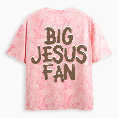 Big Jesus Fan Christian Camo T-Shirt
