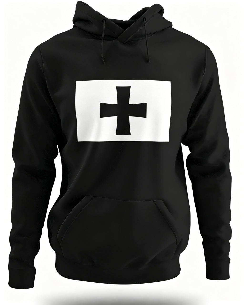 Military Disciplined Graphic Hoodie