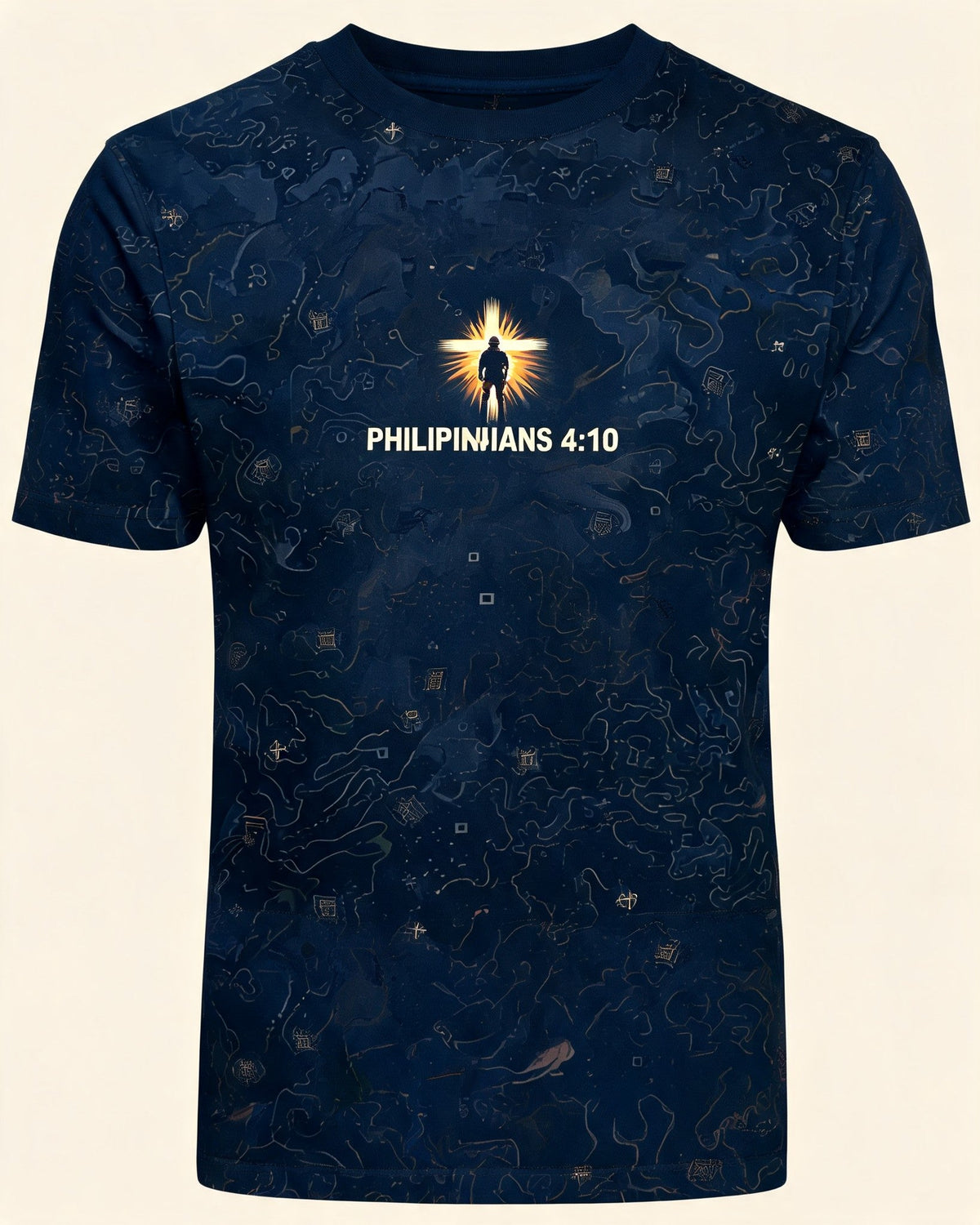 Christian Veteran Shirt - Watchman On The Wall Short Sleeve AOP Tee