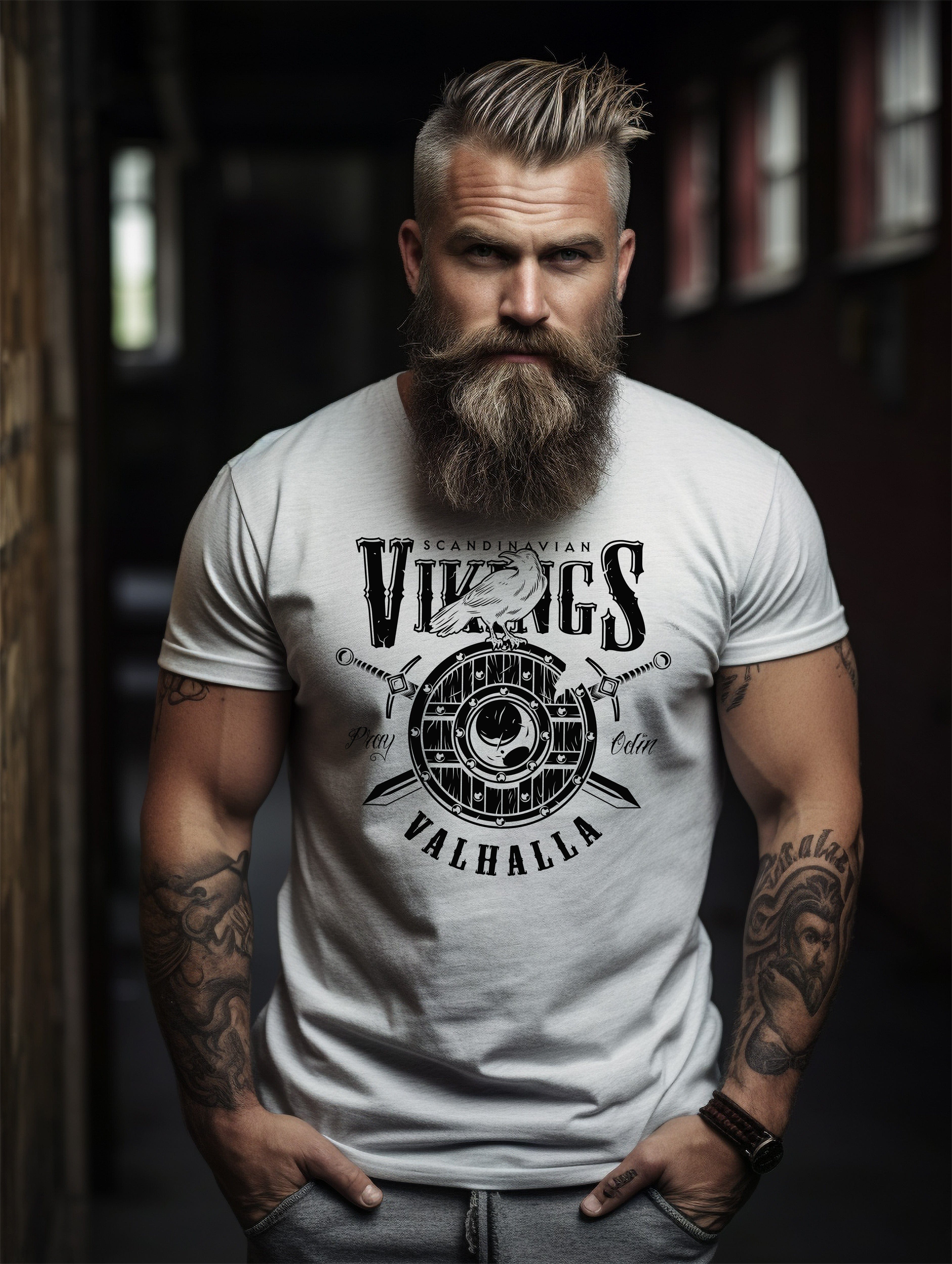 Crow & Shield T-Shirt US