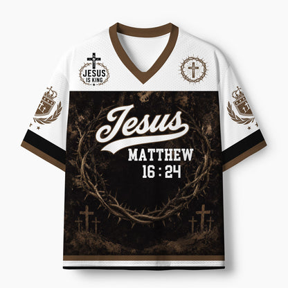 Carrying My Cross Till My Last Breath Christian Mesh Jersey