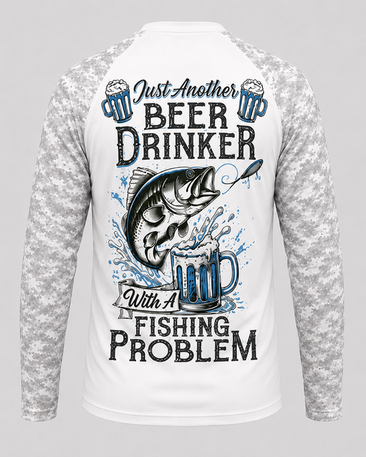 Personalized Beer Drinker Fishing Shirt