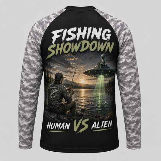 Human vs Alien Fishing Showdown